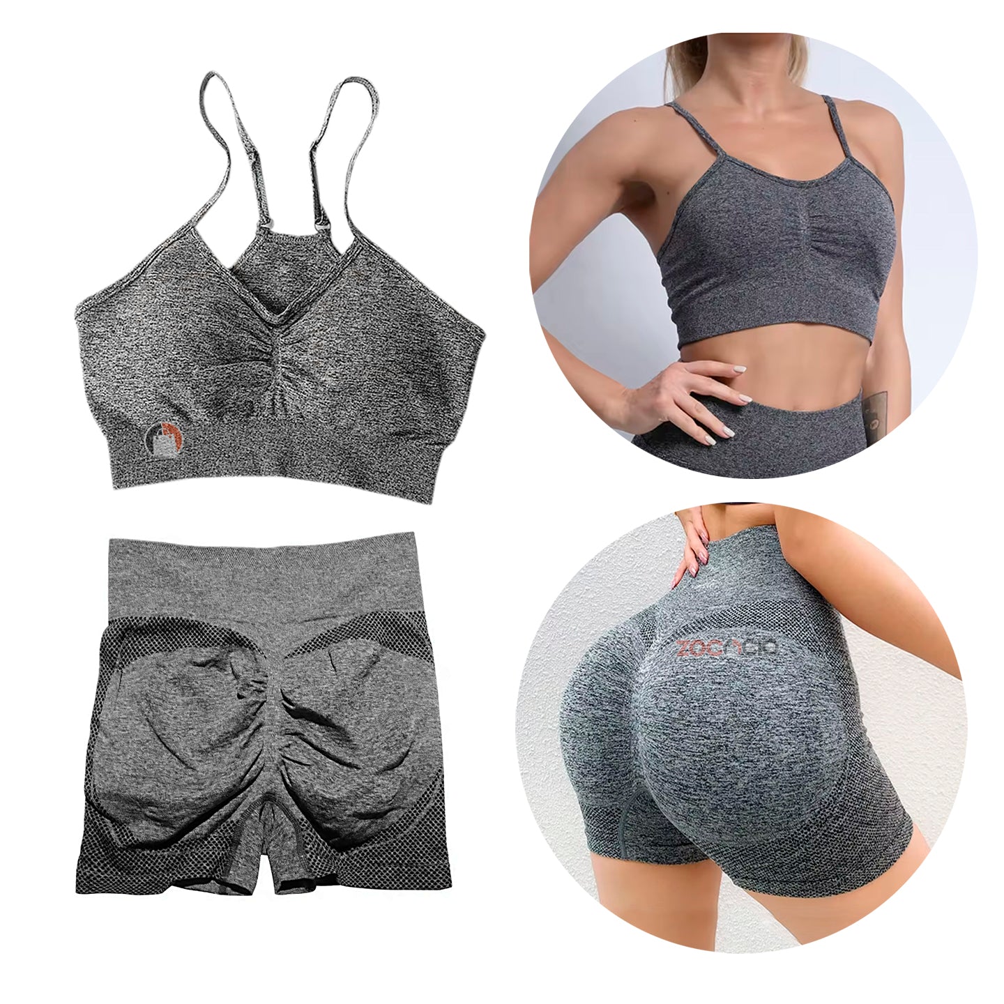 Conjunto Deportivo Gym Pantalon Corto